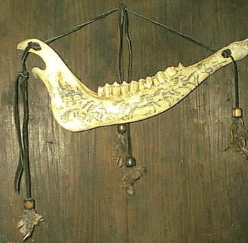 Decorated Jawbone